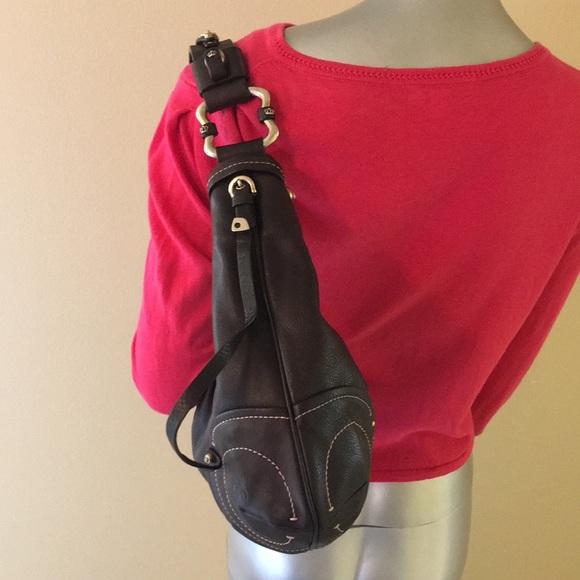 Juicy Couture Vintage Genuine Leather Shoulder Bag - Picture 5 of 15